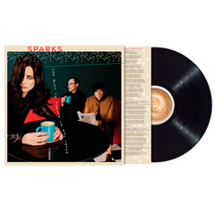 Vinyl record album by the band Sparks, showing the album cover and sleeve with lyrics.