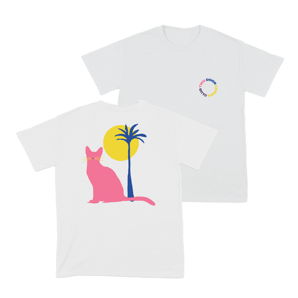 PINK CAT - ホワイトTシャツ